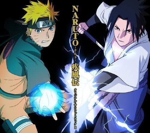NARUTO Shippuden Original Soundtrack II CD - front cover