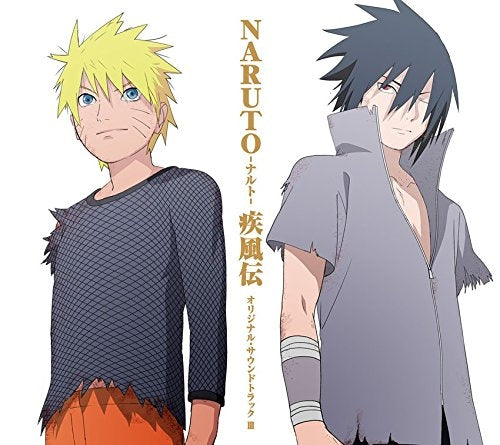 NARUTO Shippuden Original Soundtrack III CD - front cover