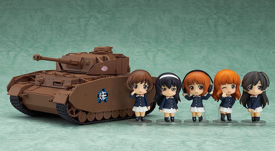 Nendoroid More Girls und Panzer Panzer IV Ausf. D Modified H Ver. Reissue Vehicle - official product image 4