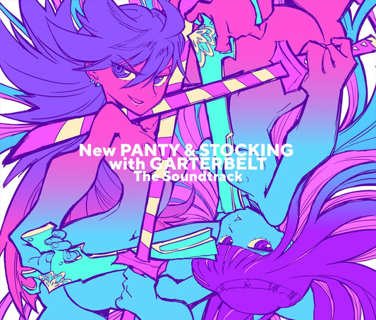 New Panty & Stocking with Garterbelt The Soundtrack Limited Edition CD - front cover