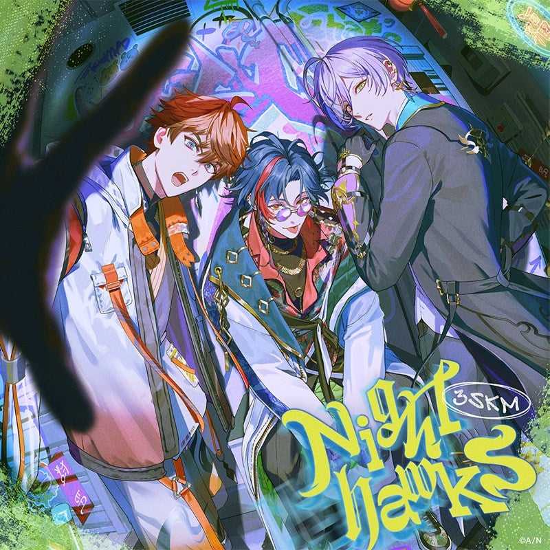 Nijisanji 3SKM Nighthawks Standard Edition CD Mini Album cover