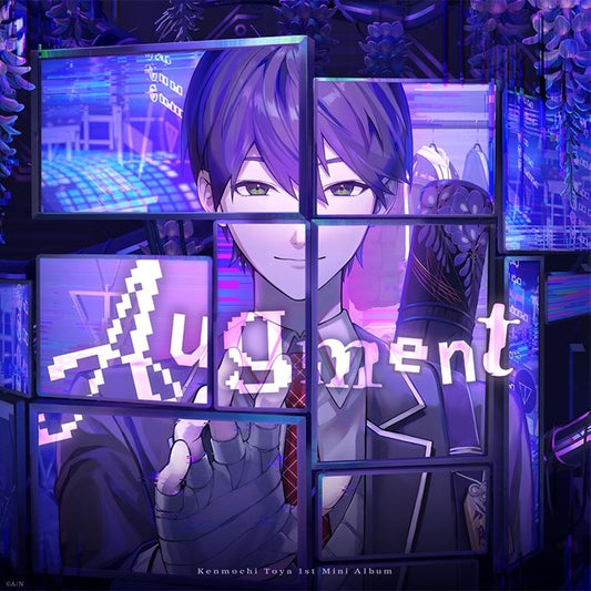 NIJISANJI Kenmochi Toya Augment standard edition CD cover