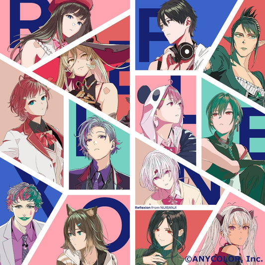 NIJISANJI Reflexion Cover Album CD cover