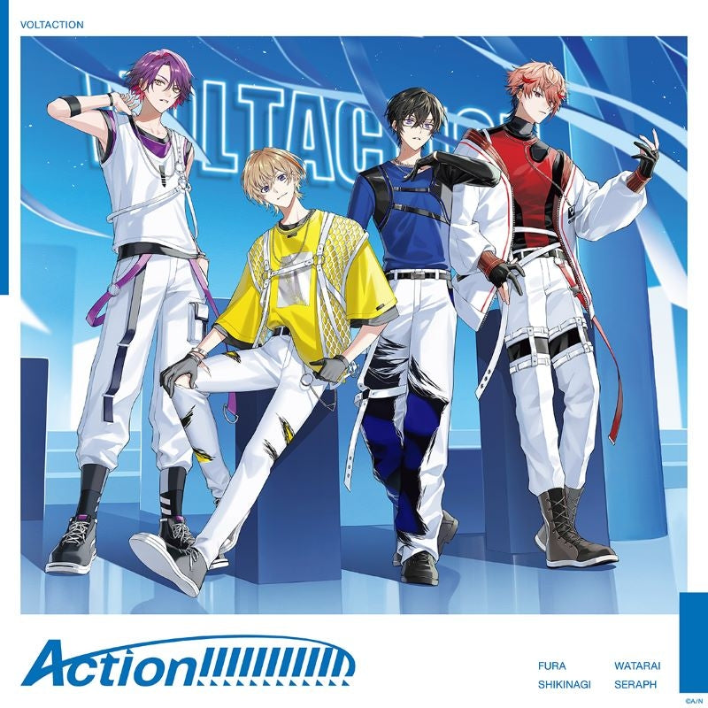 NIJISANJI VOLTACTION Action!!!!!!!!!!!! Standard Edition CD cover
