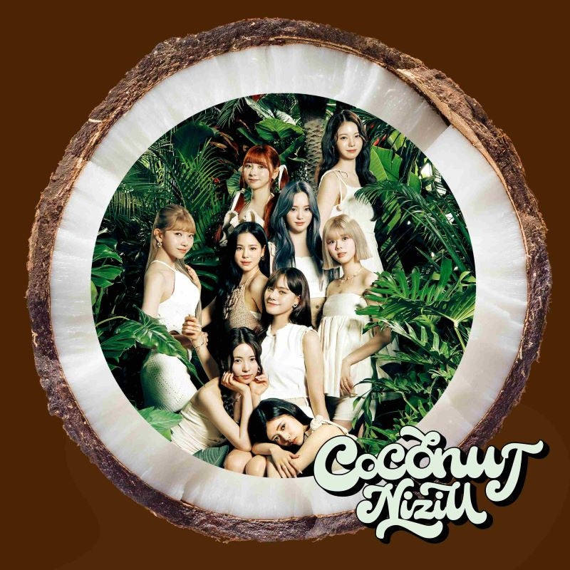 NiziU COCONUT Standard Edition CD cover