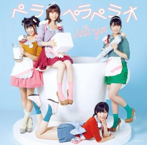 Not yet Perapera Perao Type A CD + DVD - front cover