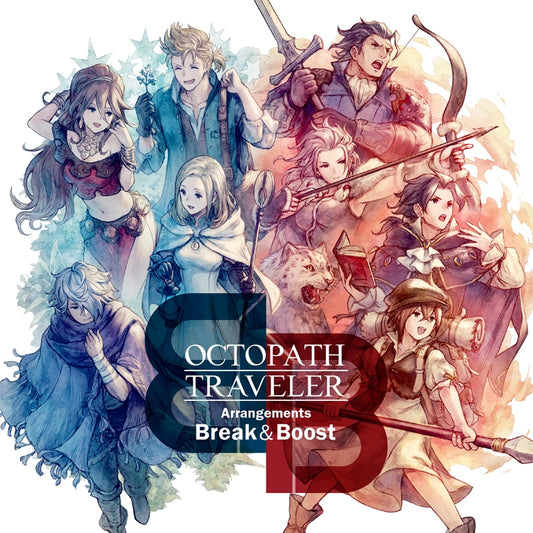 Octopath Traveler Arrangements Break & Boost CD - front cover