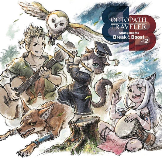 Octopath Traveler Arrangements Break & Boost Vol. 2 CD - front cover