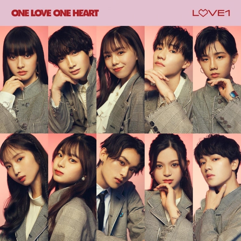 ONE LOVE ONE HEART LOVE1 Type A CD + Blu-ray cover