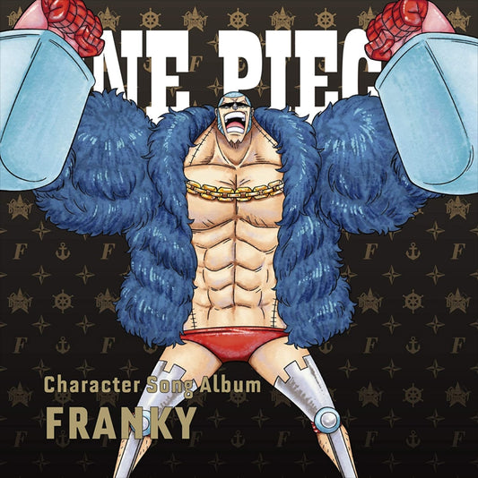 One Piece Franky Character Song Album CD - front cover