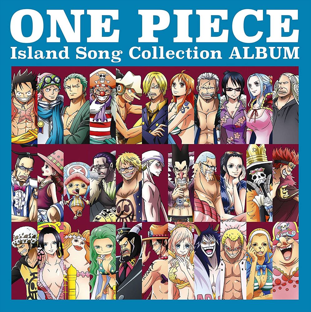 One Piece Island Song Collection Album 2CD - front cover