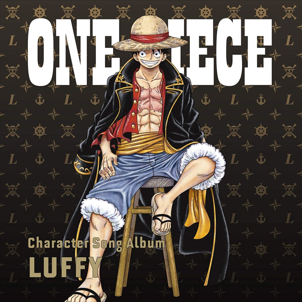 One Piece Luffy Character Song Album CD - front cover