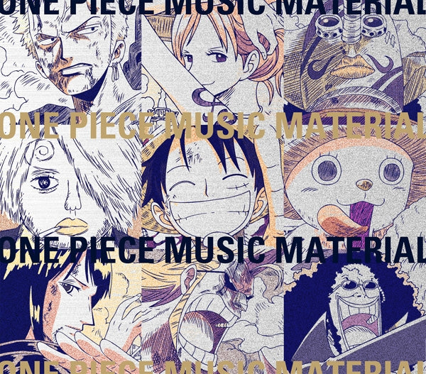 One Piece Music Material Standard Edition 5CD - front cover