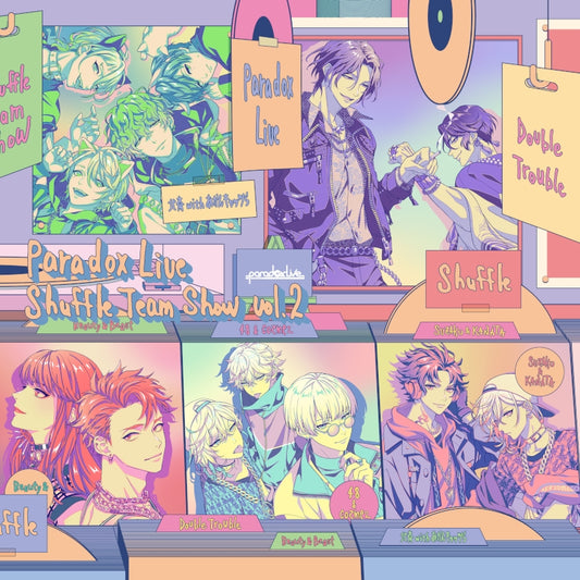 Paradox Live Shuffle Team Show Vol.2 2CD cover