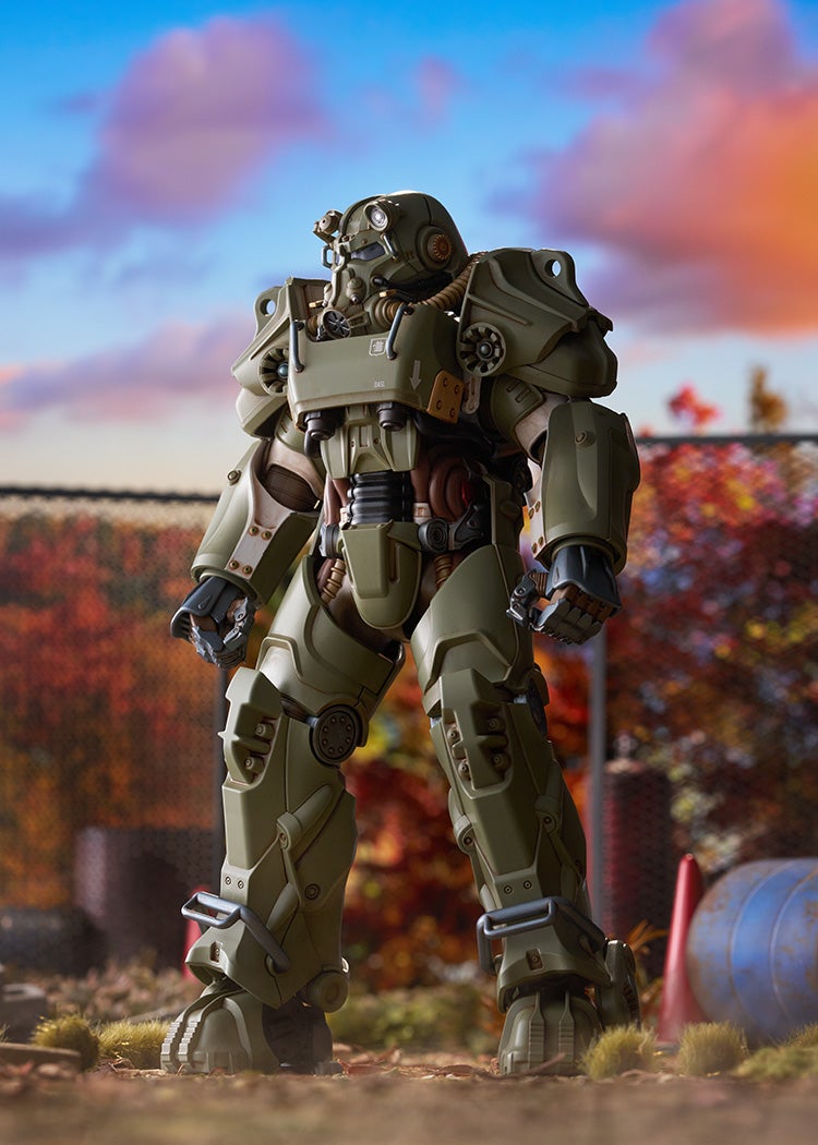 PLAMATEA Fallout Pre-war Military T-60 Power Armor Model Kit - official product image 4