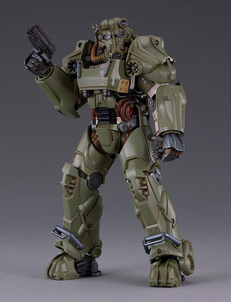 PLAMATEA Fallout Pre-war Military T-60 Power Armor Model Kit - official product image 6