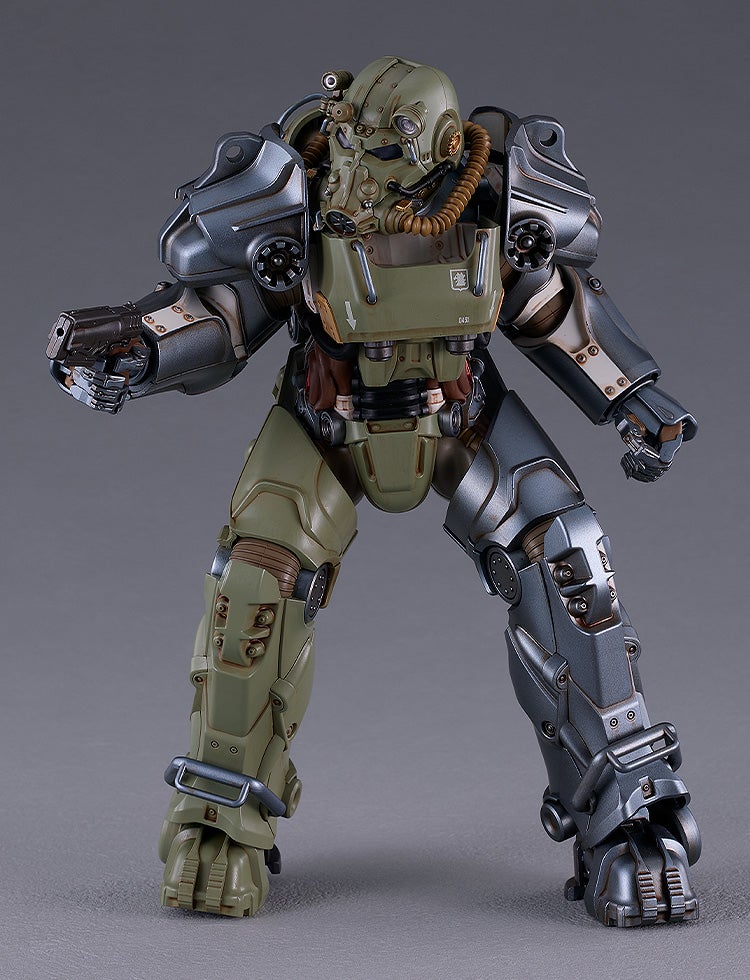 PLAMATEA Fallout Pre-war Military T-60 Power Armor Model Kit - official product image 13
