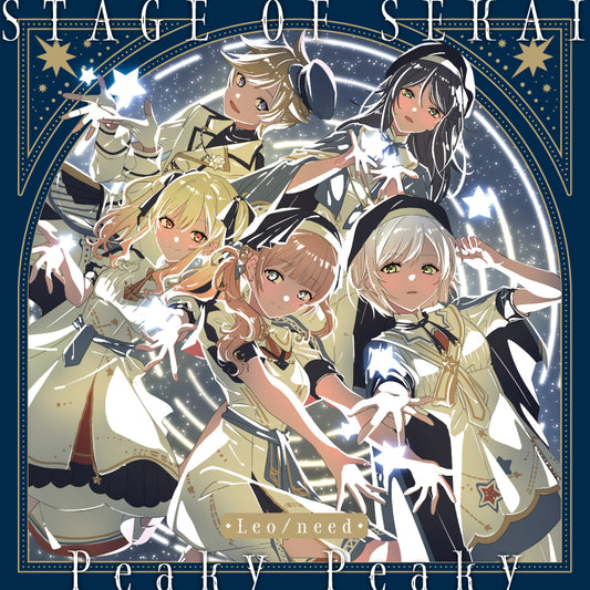 Project SEKAI Leo/need STAGE OF SEKAI / Peaky Peaky CD - front cover