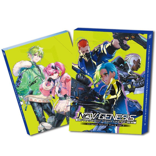 PSO2 New Genesis Original Sound Track Vol. 3 3CD - jacket artwork 1