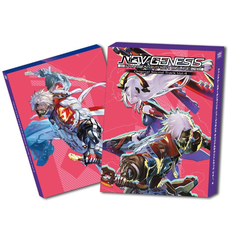 PSO2 New Genesis Original Sound Track Vol. 4 3CD - jacket artwork 1
