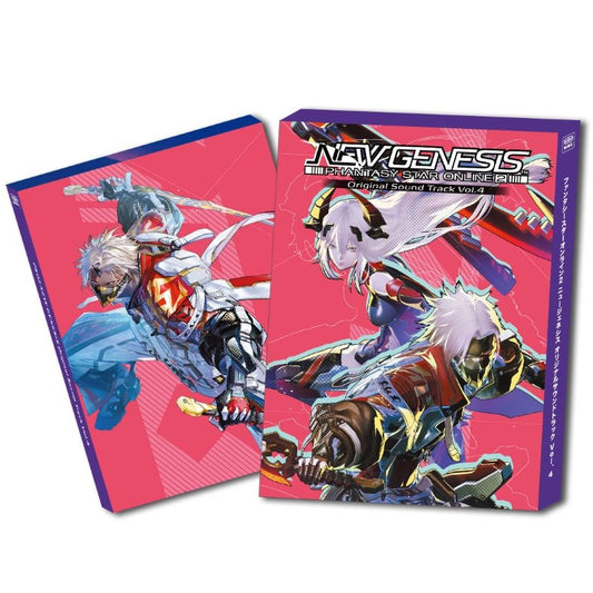 PSO2 New Genesis Original Sound Track Vol. 4 3CD - jacket artwork 1