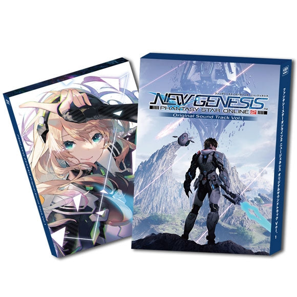 PSO2 New Genesis Original Soundtrack Vol. 1 4CD - jacket artwork 1