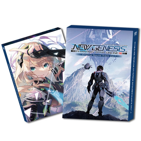 PSO2 New Genesis Original Soundtrack Vol. 1 4CD - jacket artwork 1