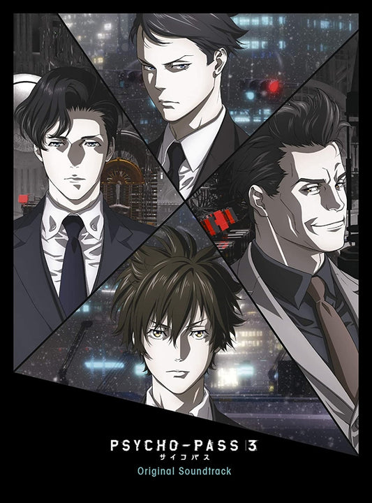PSYCHO-PASS 3 Original Soundtrack Limited 3CD - front cover