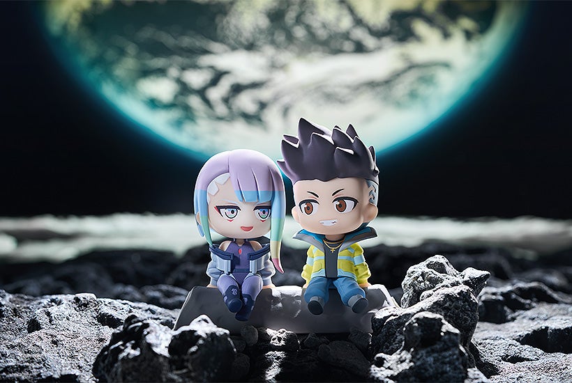 Qset+ Cyberpunk: Edgerunners David & Lucy To The Moon Reissue Figure - official product image 5
