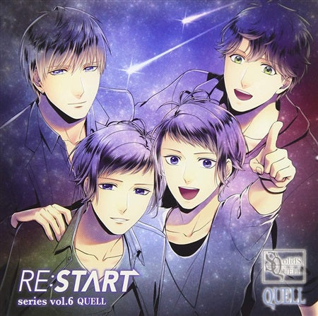QUELL RESTART Vol. 6 Double Shooting Stars CD - front cover