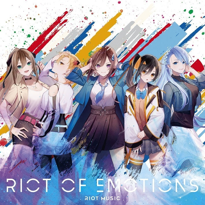 RIOT MUSIC RIOT OF EMOTIONS CD+Blu-ray cover