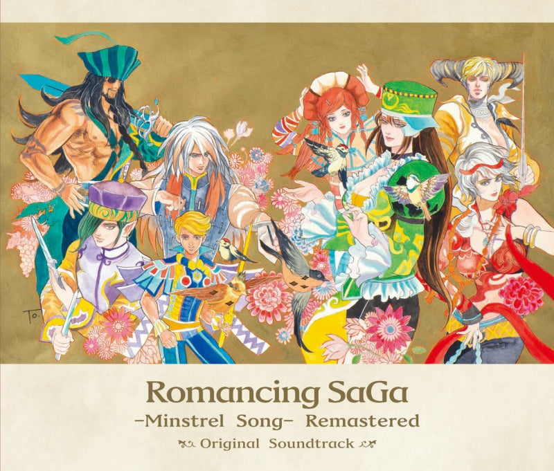 Romancing SaGa Minstrel Song Remastered Original Soundtrack 4CD - jacket artwork 1