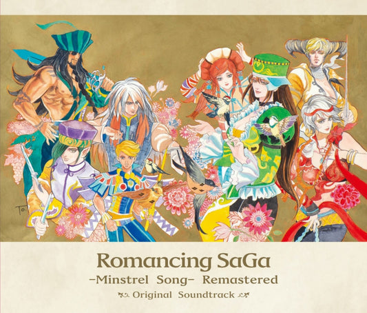 Romancing SaGa Minstrel Song Remastered Original Soundtrack 4CD - jacket artwork 1