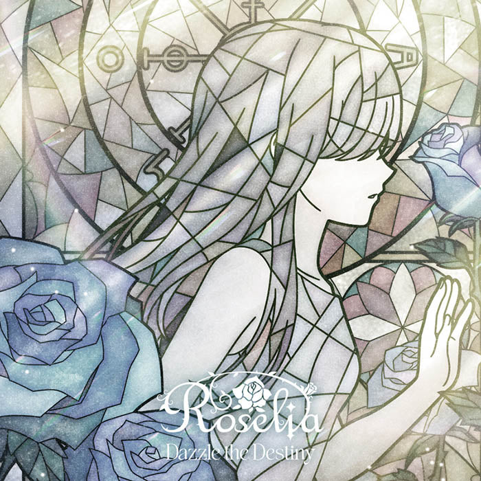 Roselia Dazzle the Destiny Standard Edition CD - front cover