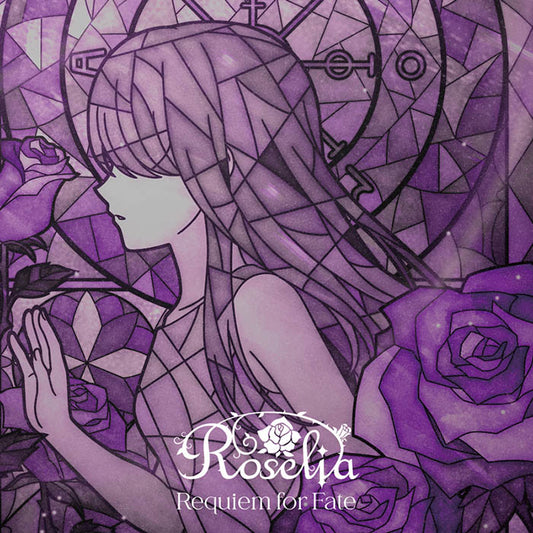 Roselia Requiem for Fate Standard Edition CD - front cover