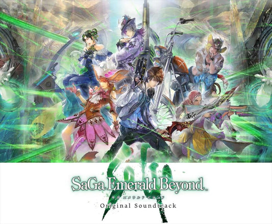 SaGa Emerald Beyond Original Soundtrack 3CD - front cover