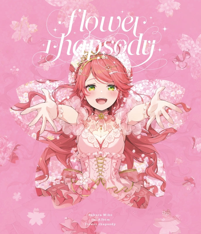 Sakura Miko Flower Rhapsody Standard Edition CD cover