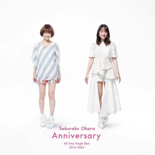 Sakurako Ohara Anniversary All-Time Singles Best 2014-2024 2CD cover
