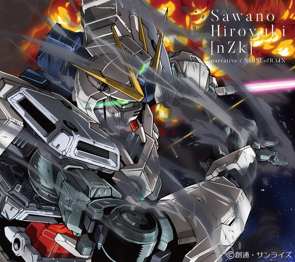 SawanoHiroyuki nZk Narrative NOISEofRAIN Gundam NT CD - front cover