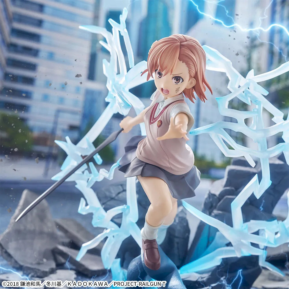 Sega Prize A Certain Scientific Railgun T Mikoto Misaka FIGURIZM Alpha Figure alternate product photo 3