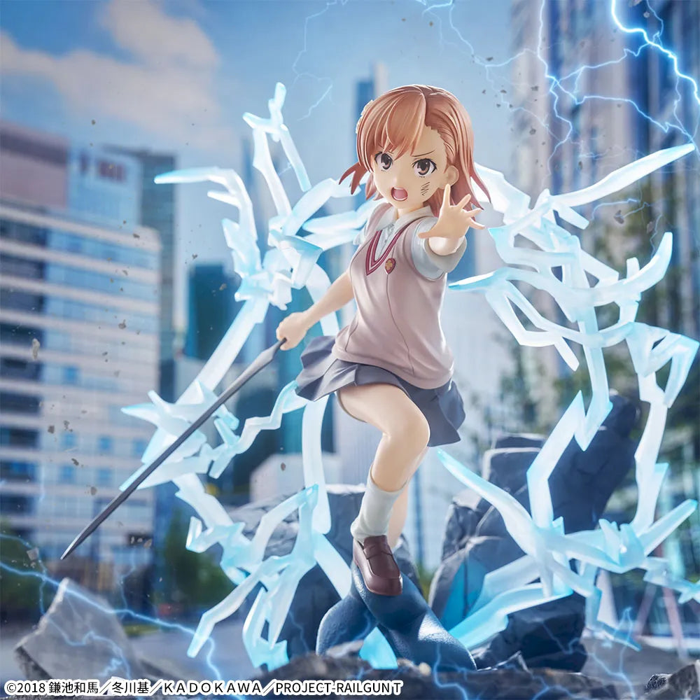 Sega Prize A Certain Scientific Railgun T Mikoto Misaka FIGURIZM Alpha Figure alternate product photo 4
