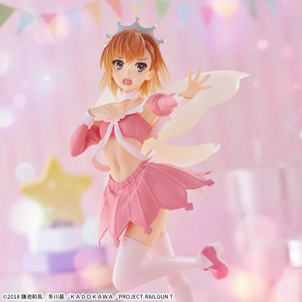 Sega Prize A Certain Scientific Railgun T Mikoto Misaka Great Spirit Maid Ver. Luminasta Figure alternate product photo 3