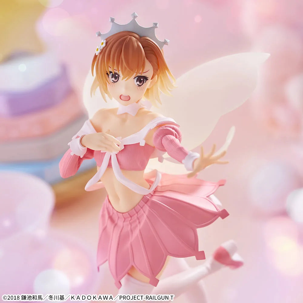 Sega Prize A Certain Scientific Railgun T Mikoto Misaka Great Spirit Maid Ver. Luminasta Figure alternate product photo 4