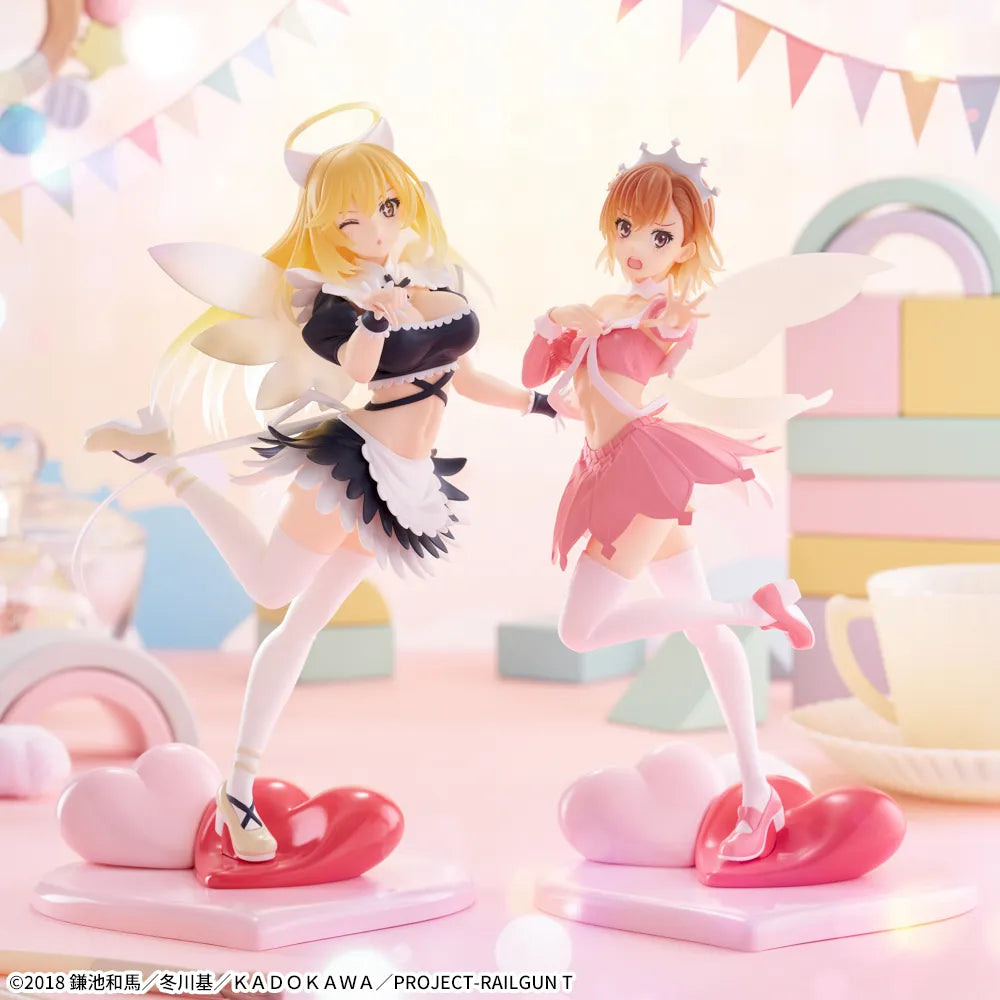 Sega Prize A Certain Scientific Railgun T Misaki Shokuhou Fallen Angel Maid Ver. Luminasta Figure alternate product photo 5