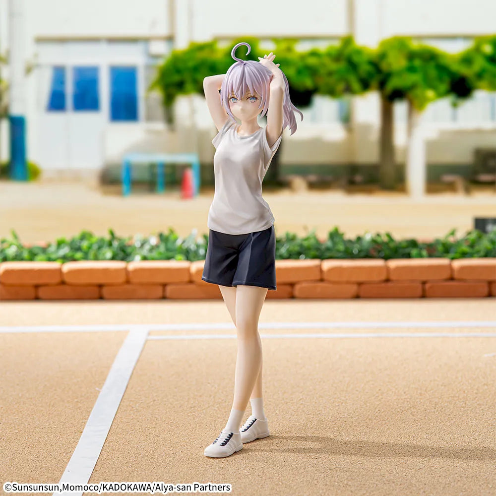 Sega Prize Alya Sometimes Hides Her Feelings in Russian Alya Gym Uniform Ver. Luminasta Figure main product photo
