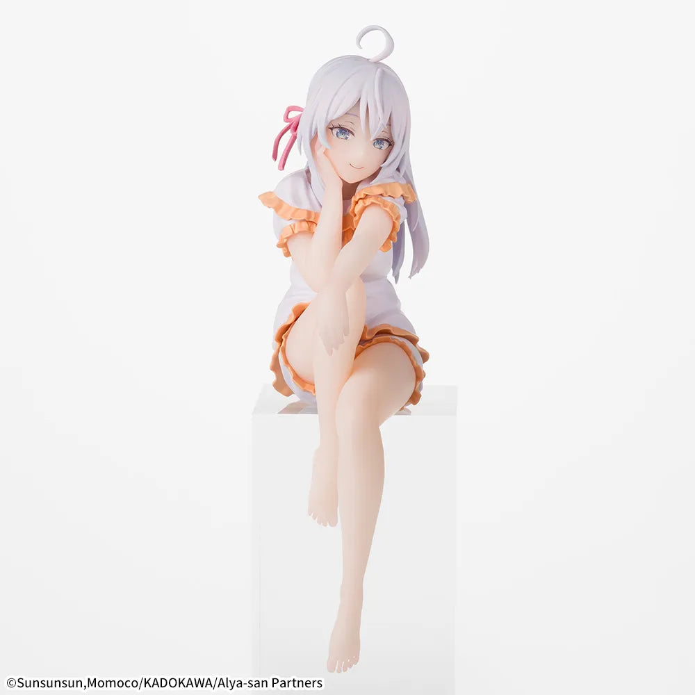 Sega Prize Alya Sometimes Hides Her Feelings in Russian Alya Pajamas Ver. Chokonose Premium Figure main product photo