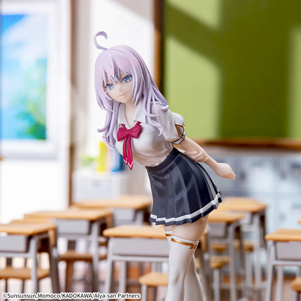 Sega Prize Alya Sometimes Hides Her Feelings in Russian Alya Summer Uniform Ver. Luminasta Figure alternate product photo 2