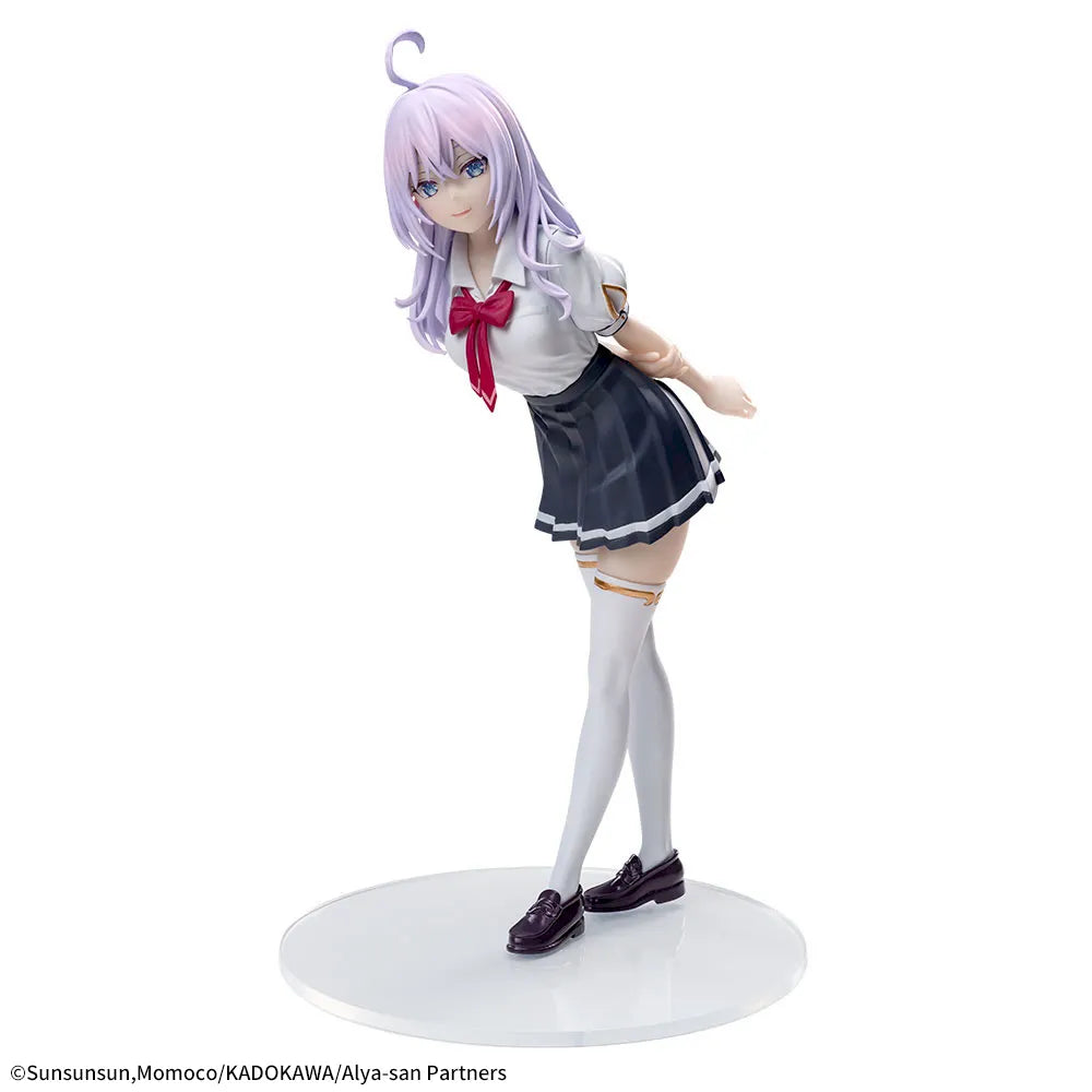 Sega Prize Alya Sometimes Hides Her Feelings in Russian Alya Summer Uniform Ver. Luminasta Figure alternate product photo 6