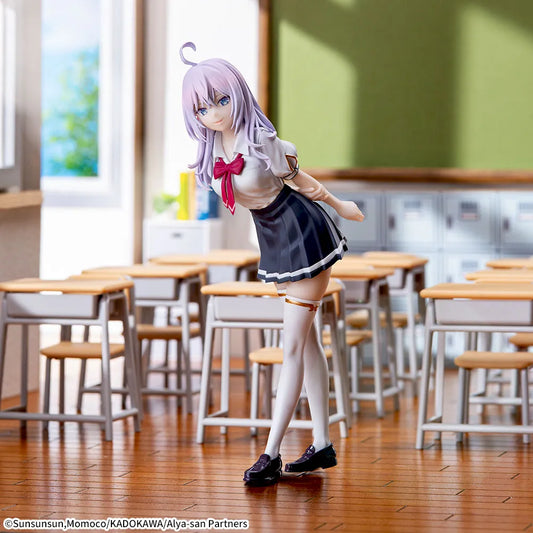 Sega Prize Alya Sometimes Hides Her Feelings in Russian Alya Summer Uniform Ver. Luminasta Figure main product photo