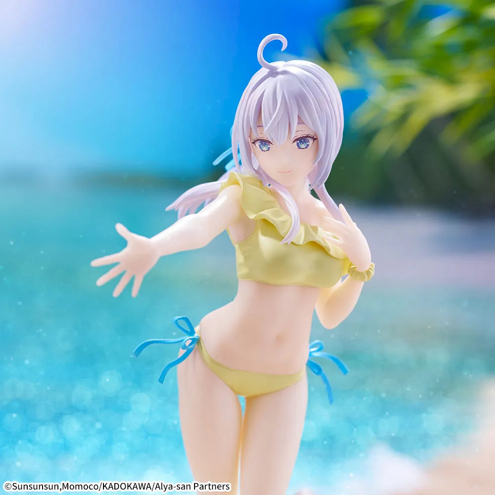 Sega Prize Alya Sometimes Hides Her Feelings in Russian Alya Swimsuit Ver. Luminasta Figure alternate product photo 3